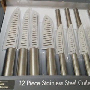 Kitchen Trend 12 Piece Stainless Steel Knife Cutlery Set